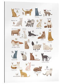 Gallery print Cats Alphabet For Cat Lovers - Marta Munte