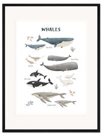 Gerahmter Kunstdruck Walarten - Marta Munte