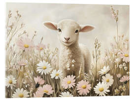 Akrylglastavla Easter Lamb