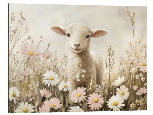 Stampa su plexi-alluminio Easter Lamb