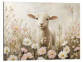 Magnettafel Ostern-Lamm