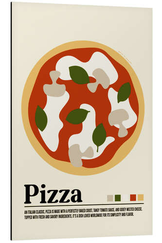 Aluminiumsbilde Pizza