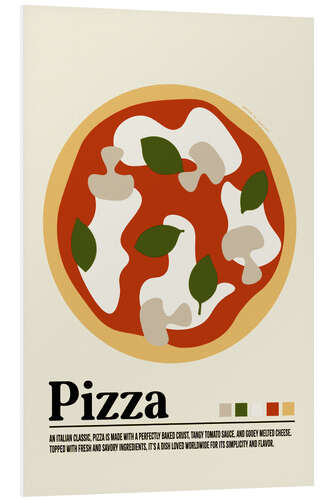 Foam board print Pizza