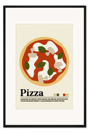 Gerahmter Kunstdruck Pizza