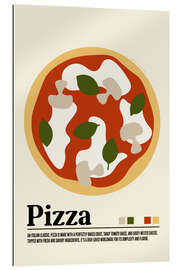 Cuadro de plexi-alu Pizza - Jonas Loose