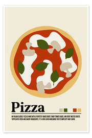 Poster Pizza - Jonas Loose