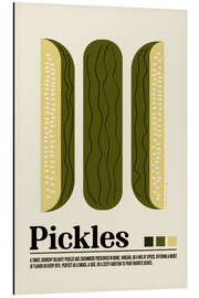 Tableau en aluminium Pickles