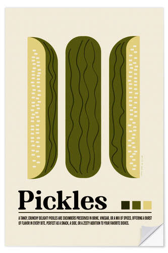 Wandsticker Pickles