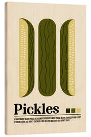 Holzbild Pickles