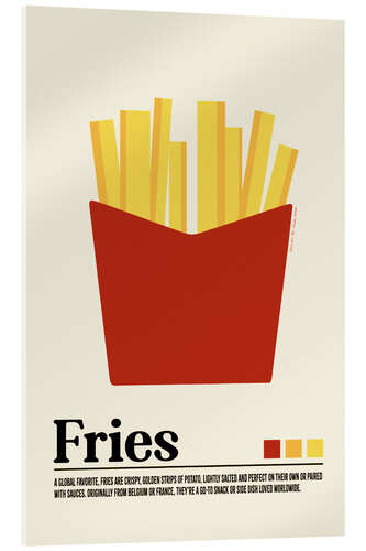 Akrylglastavla Fries
