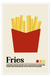 Poster Fries - Jonas Loose