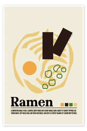 Wall print Ramen - Jonas Loose