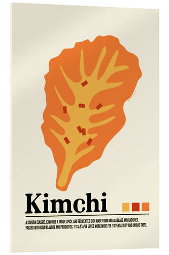 Akrylglastavla Kimchi