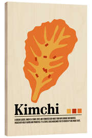 Holzbild Kimchi