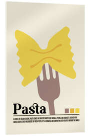Akrylglastavla Pasta - Jonas Loose