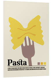 Hartschaumbild Pasta
