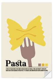 Naklejka na ścianę Pasta