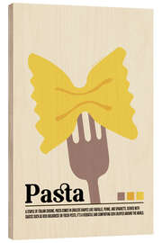 Trätavla Pasta - Jonas Loose