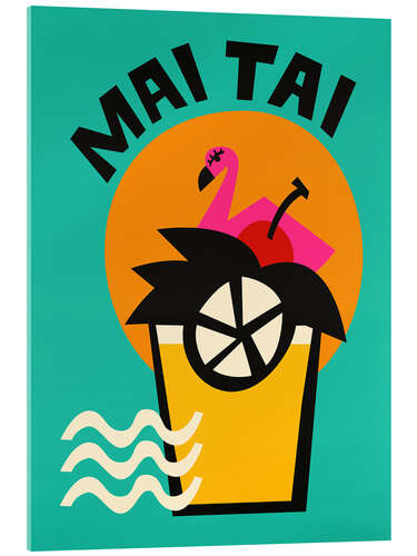 Akrylglastavla Mai Tai