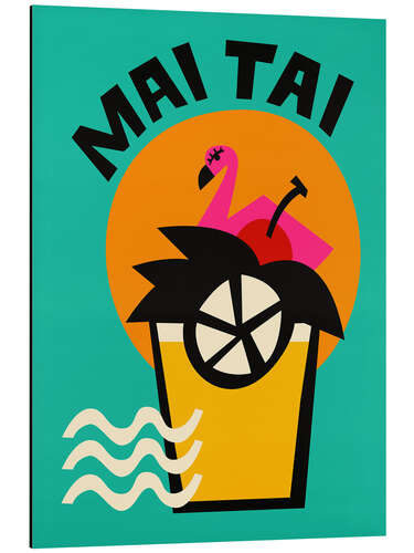 Print på aluminium Mai Tai
