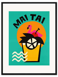 Gerahmter Kunstdruck Mai Tai