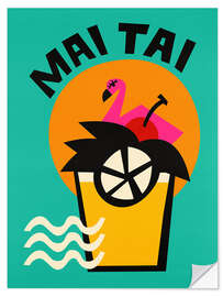 Naklejka na ścianę Mai Tai