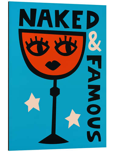 Aluminium print Naked & Famous Cocktail