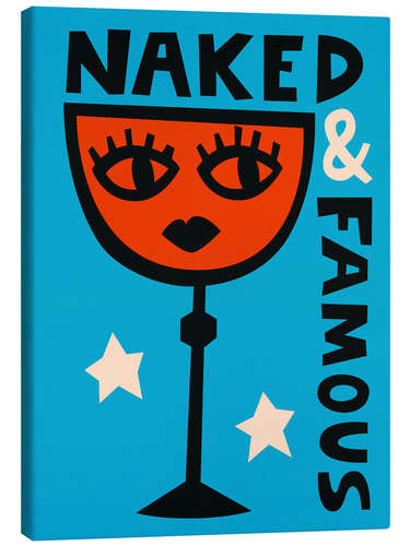 Canvas print Naked & Famous Cocktail