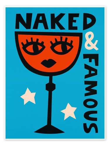 Juliste Naked & Famous Cocktail