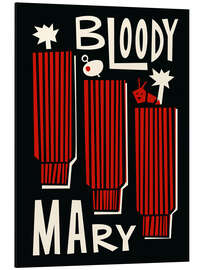 Aluminium print Bloody Mary - Fox &amp; Velvet