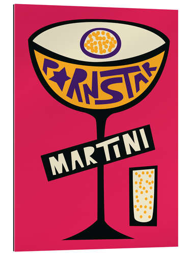 Cuadro de plexi-alu Pornstar Martini