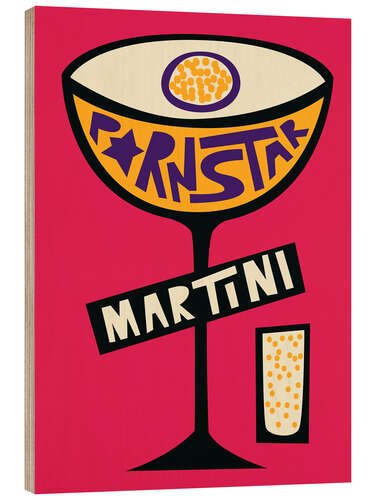 Trätavla Pornstar Martini