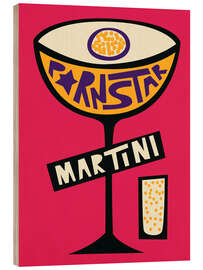 Trätavla Pornstar Martini - Fox &amp; Velvet