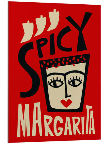 Quadro em alumínio Spicy Margarita
