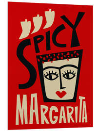 Cuadro de PVC Spicy Margarita - Fox &amp; Velvet