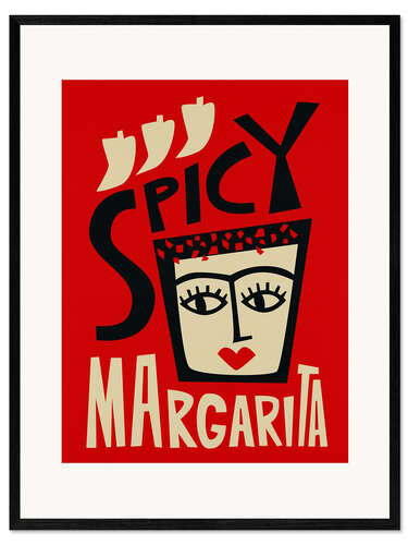 Framed art print Spicy Margarita