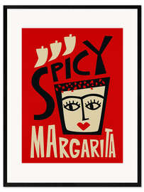 Framed art print Spicy Margarita