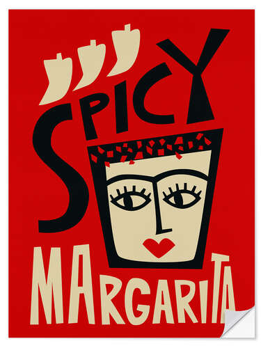 Wandsticker Spicy Margarita