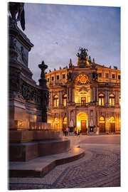 Acrylglasbild Semperoper in Dresden - Oliver Henze