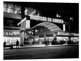 Cuadro de metacrilato Madison Square Garden Marquee Night, 1953
