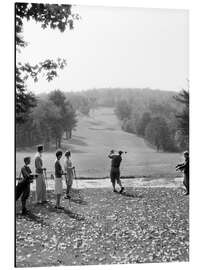 Cuadro de aluminio 1930s Golfers at the Country Club, Pittsfield Berkshires