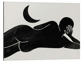 Alubild Abnehmender Mond - Grace Popp