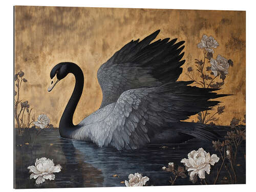 Gallery Print Schwarzer Schwan