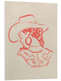 PVC-taulu Cowgirl Cameo II