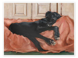 Wall print Dog's Sleep - Ethan Harper