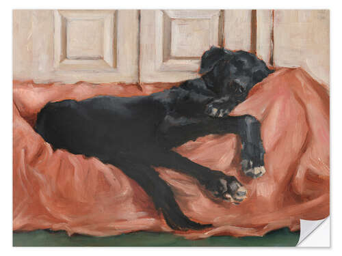 Sticker mural Dog's Sleep