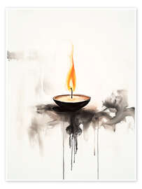 Veggbilde Magic lamp - Peter Roder