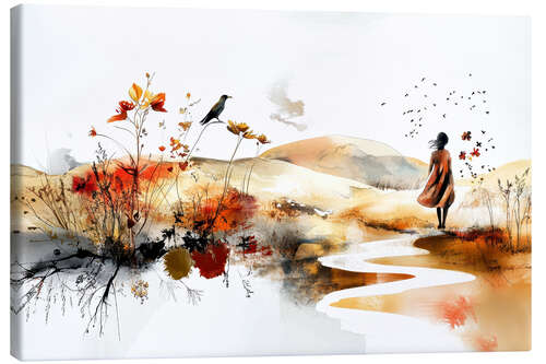 Canvas print Silent Observer