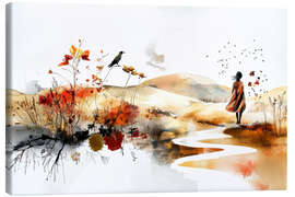Canvas print Silent Observer - Peter Roder