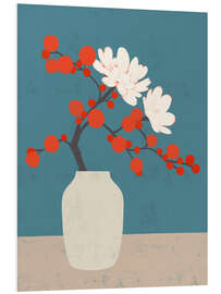 Foam board print Japanese vase - EL BUEN LIMÒN